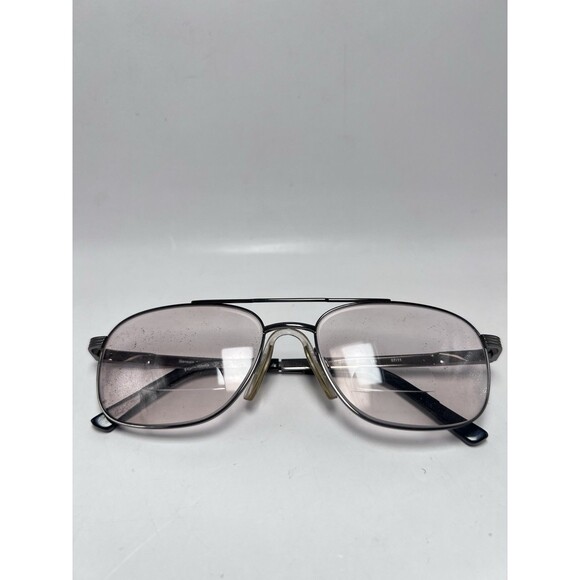 Altair Large Eyeglasses Frames Genesis G4002 Brown Square Full Rim 55-17-140 - Picture 1 of 6